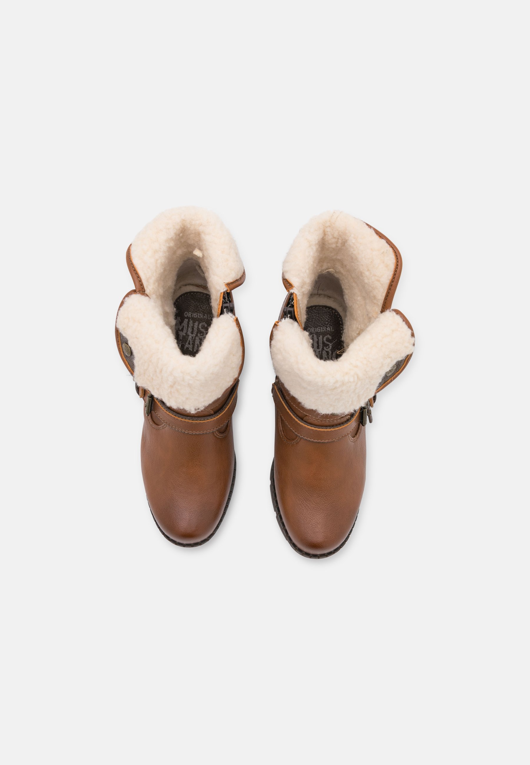 Mustang Botas para la nieve - cognac/coñac - Zalando.es