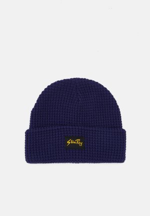 WAFFLE BEANIE UNISEX - Čiapka - navy