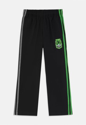 MINECRAFT WIDE LEG PANTS UNISEX - Nohavice - black