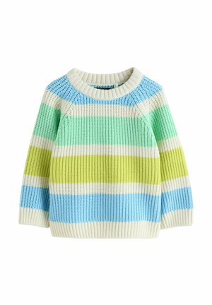 CHENILLE CREW NECK - Striktrøje - bright stripe