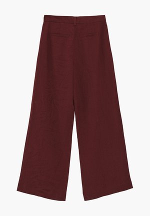 OXXO, OXXO PLEATED WIDE LEG PANTS - Pantalones - spiced apple