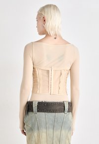 Jaded London BONED CORSET - Palaidinė - nude