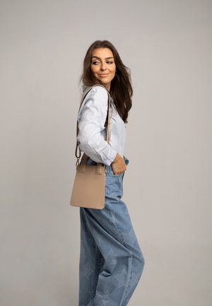 Handtas - beige