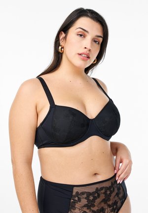 Devoted By Zizzi Reggiseno con ferretto - black