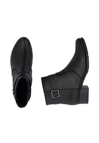 Rieker Bottines de cowboy / motard - schwarz