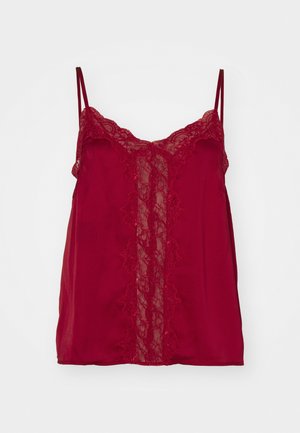 Lindex CAMISOLE  - Nattøj trøjer - red