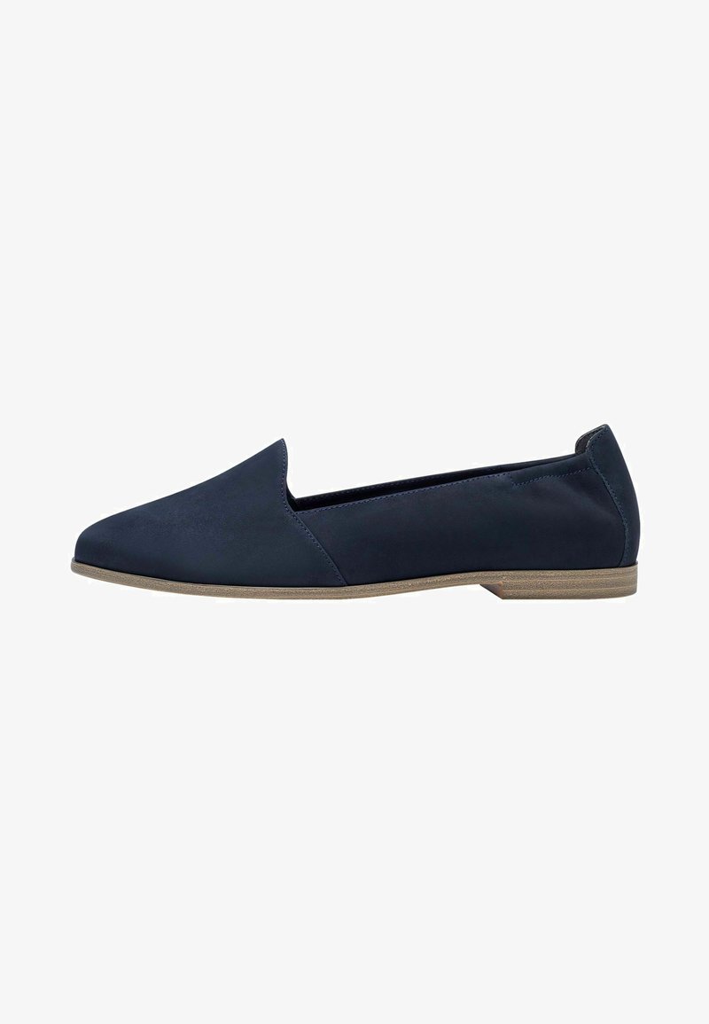 Mocassin marine détails dorés - Mocassins / Slippers Femme Mocassin marine détails dorés - Mocassins / Slippers Femme