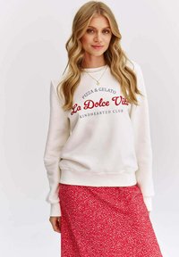 NAOKO LA DOLCE VITA  - Mikina - white