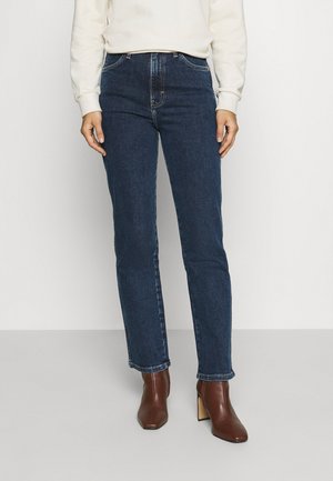 Jean droit - dark-blue denim