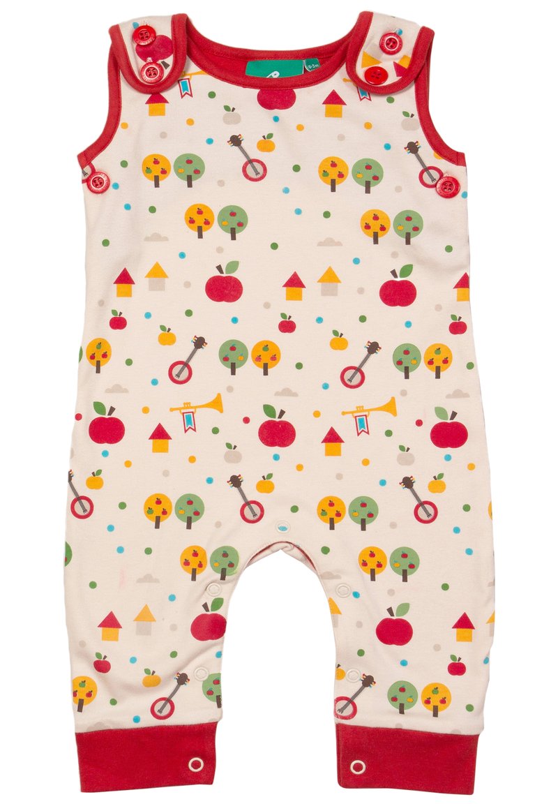 Kinder Jumpsuits & Playsuits | Little Green Radicals APPLE TREE EVERYDAY Latzhose off-white/offwhite - FH47257 Kinder Jumpsuits & Playsuits | Little Green Radicals APPLE TREE EVERYDAY Latzhose off-white/offwhite - FH47257