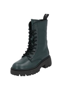 Palado DELOS - Botines con cordones - green petrol