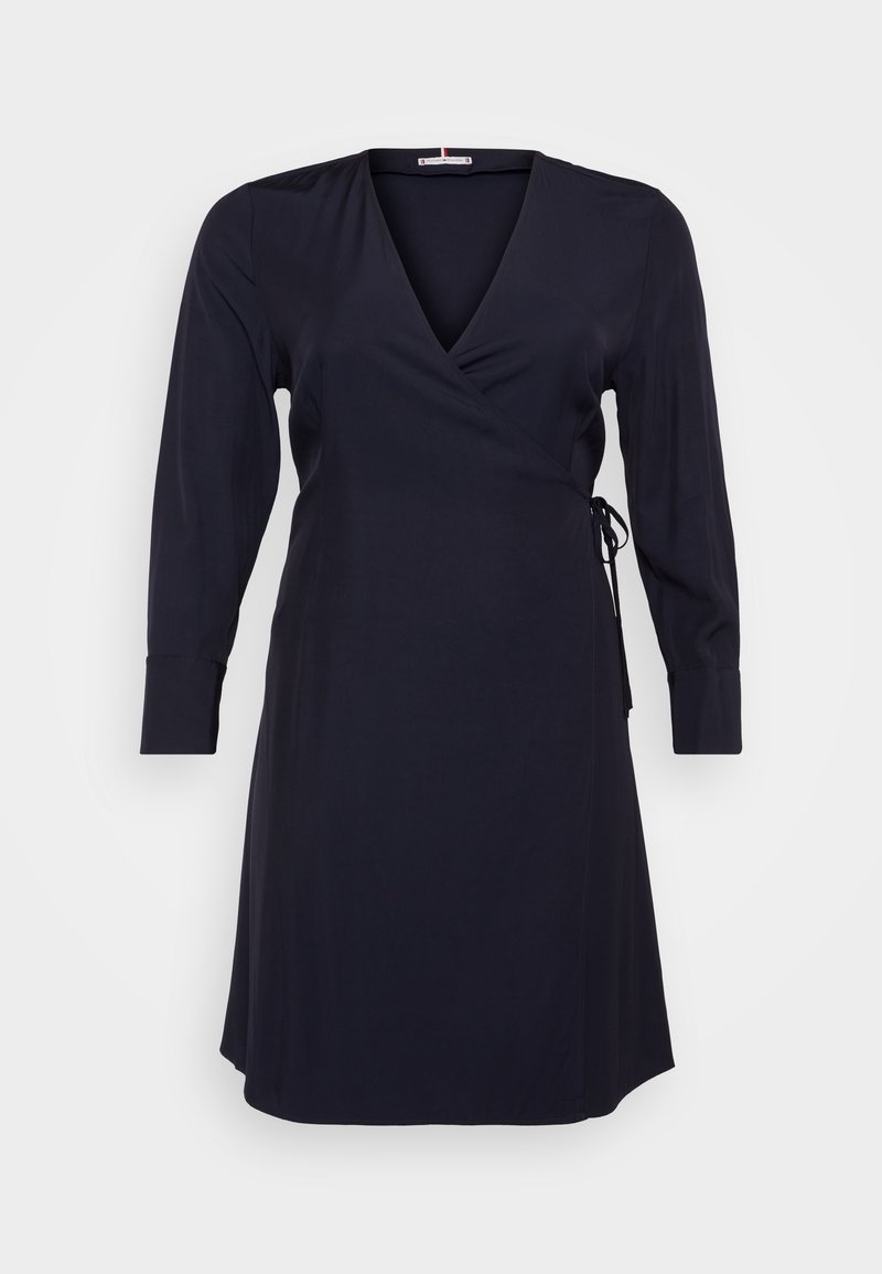 Tommy Hilfiger Curve Jurk donkerblauw Tommy Hilfiger Curve Jurk donkerblauw