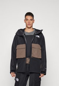 The North Face DRAGLINE JACKET - Lumelauajope - black/smokey brown