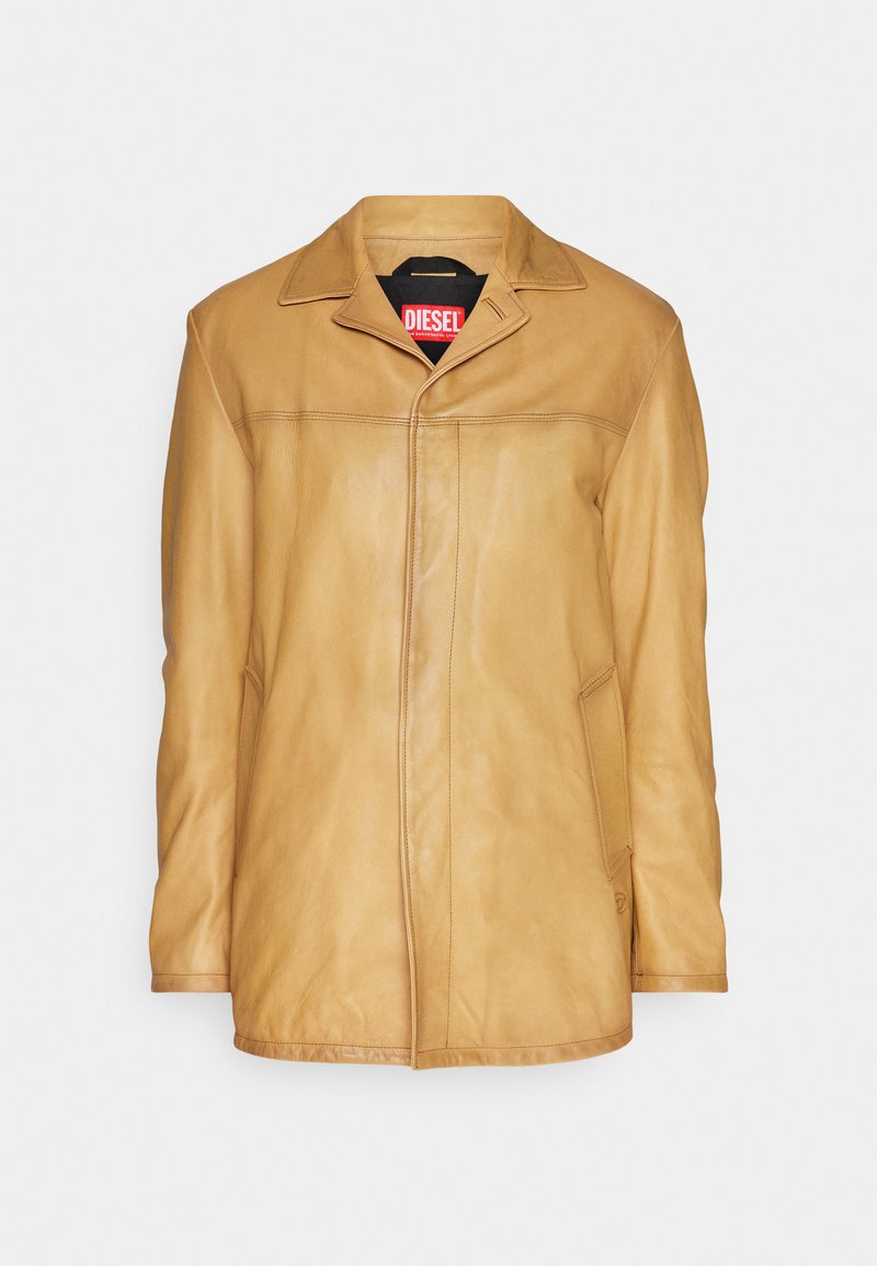 Diesel Leren jas lichtbruin Diesel Leren jas lichtbruin