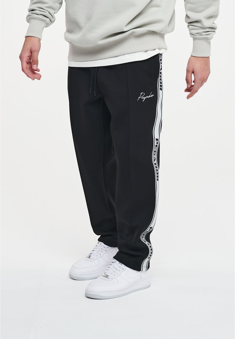 Pegador WIDE TRACK PANTS UNISEX Jogginghose black/cloud grey