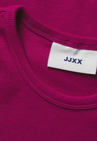 JJXX JXFREYA RIB TEE - Camiseta de manga larga - fuchsia red
