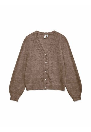 Vero Moda, STRICKJACKE VMLYA STRICKJACKE - Gilet - fossil