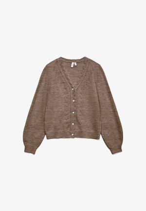 Vero Moda, STRICKJACKE VMLYA STRICKJACKE - Gilet - fossil