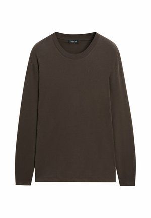 Massimo Dutti, Maglietta a manica lunga - brown