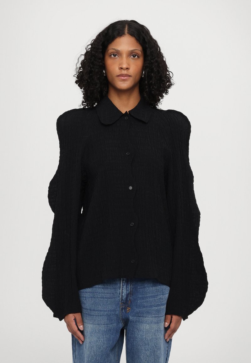 Henrik Vibskov OCTO SHIRT - Camicia - black