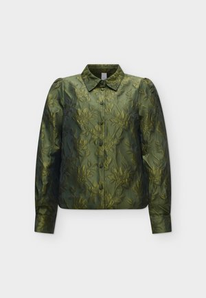 YAS, YASSOLSTICE SHIRT  - Риза с копчета - chive