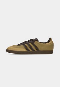 Unselected, golden-coloured/beige/dark brown