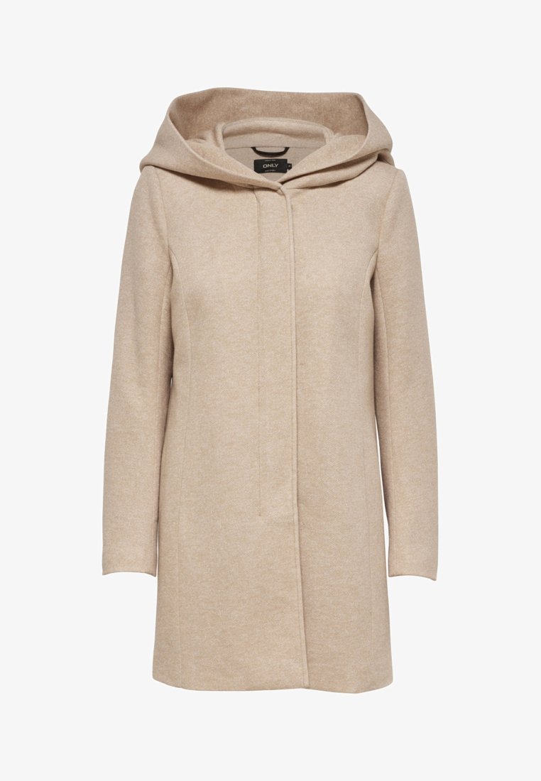 ONLY ONLSEDONA LIGHT COAT - Abrigo corto - beige