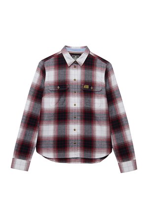 Superdry & Co, SUPERDRY LUMBERJACK CHECK FLANNEL SHIRT.. - Blusa - red ivory check