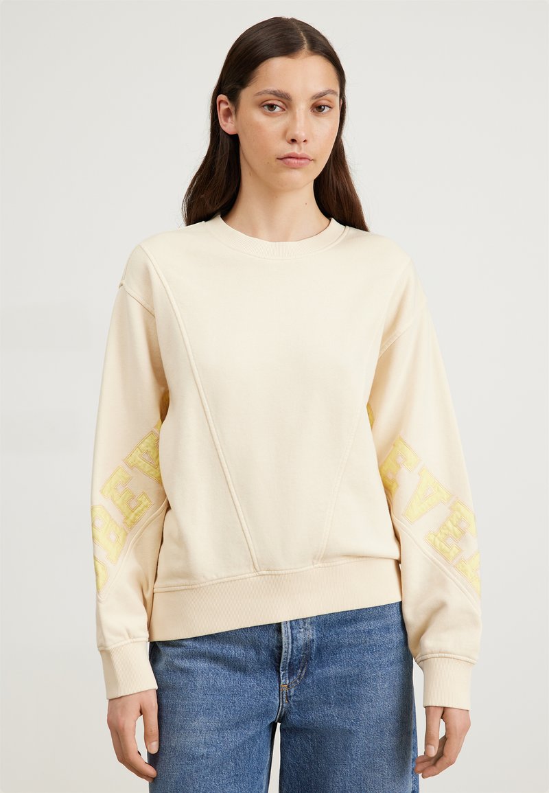BOSS EPREP - Sweater - open beige/beige - Zalando.be