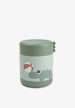 Done By Deer, INSULATED FOOD JAR PLAYGROUND GREEN 300 ML UNISEX - Madkasse - green