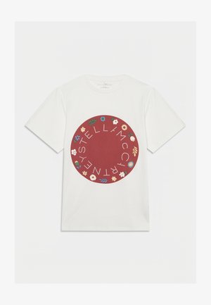 Stella McCartney Kids, Μπλουζάκι με στάμπα - ivory