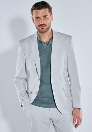 Anzugsakko - silbergrau