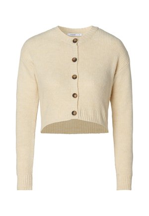 Noppies, STRICKJACKE - Vest - bone white