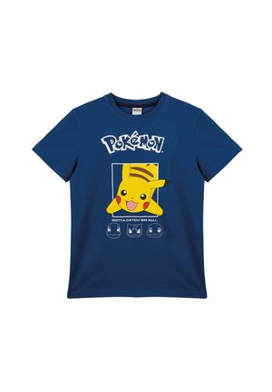 PIKACHU  - T-Shirt print - dunkel blau