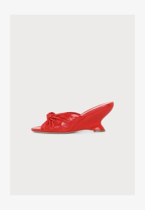 Loeffler Randall, MARSY - Sandales compensées - red