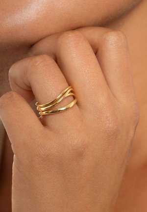 Singularu Waves - Anello - gold coloured