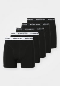 STRETCH BOXER 5 PACK - Boxerky - black