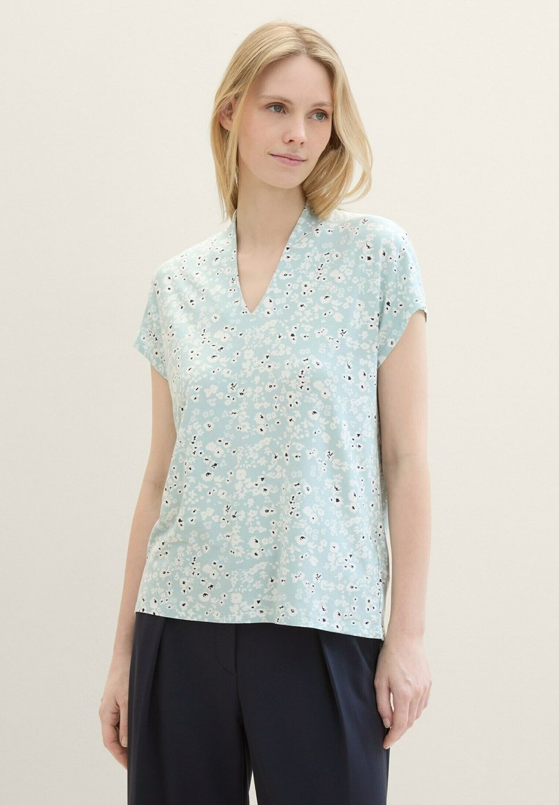 TOM TAILOR Blusa T-Shirt Donna - Comfort E Vestibilità Ottimale