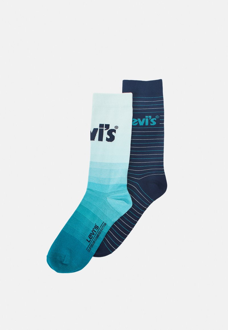 Levi's Socken 2er-Pack – Regular Cut Mit Diagonal-Logo, Aus Weicher Baumwolle, Für Damen & Herren