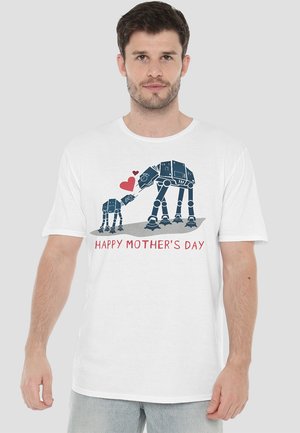 STAR WARS HAPPY MOTHERS DAY - T-Shirt print - white