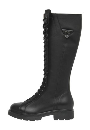 Platform boots - nero