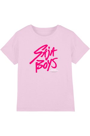 NETFLIX, K-POP DEMON HUNTERS - SAJA PINK LOGO - T-Shirt print - light pink