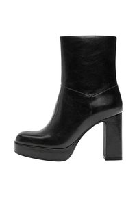 Bottines à plateau - black