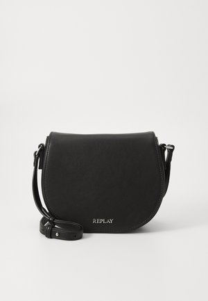 BANDOLIERA SADDLE BAG - Skulderveske - black
