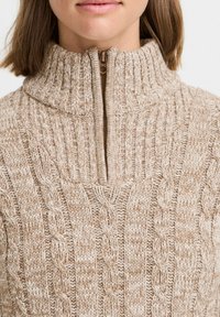 Oxmo Strickpullover - beige