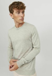 Jack & Jones JPRMARK CREW NECK - Pullover - pure cashmere