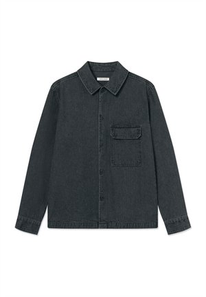 DAVID OVER - Jeansjacke - washed black