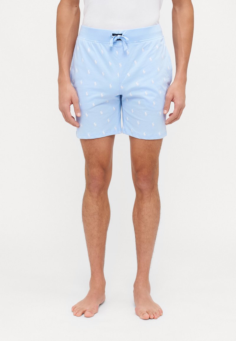 Polo Ralph Lauren - SLIM SHORT SLEEP BOTTOM - Pyjamasbukse - office blue, Forstørre