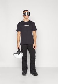 Burton DEJAVIEW TEE - Nyomott mintás póló - true black