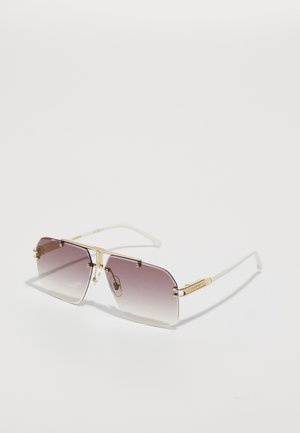 UNISEX - Sunglasses - gold-coloured/ivory